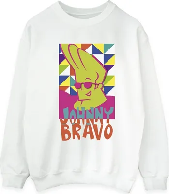 Produktbild von Johnny Bravo - Sweatshirt für Herren BI29933 (XL) (Weiß)