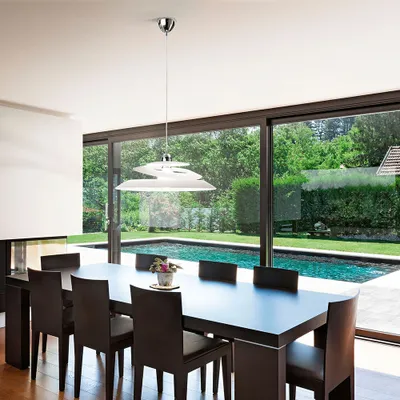 Produktbild von Fabas Luce Aragon Hängelampe Ø 53cm Weiß