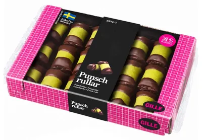 Produktbild von Gille Punschrullar 630g