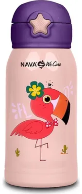 Imagen del producto de Termo infantil de 500 ml, color rosa