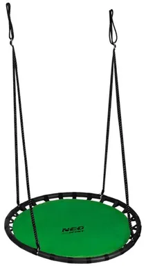 Obrázek produktu pro Neo-Sport NS-102 Houpačka čapí hnízdo 120 cm, černo-zelená