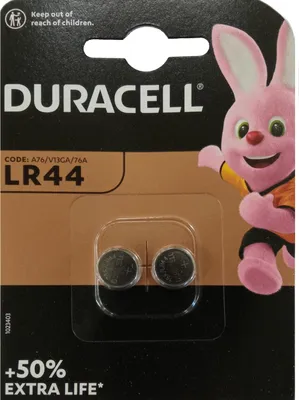 Image de Duracell Elettronics LR44 B2 2pcs