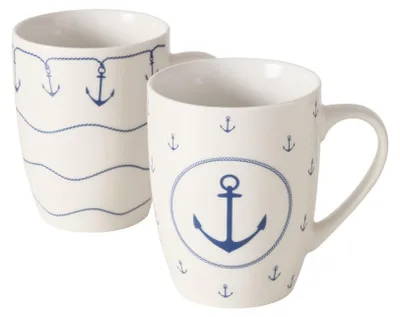 Obrázok produktu pre Boltze Home Hrnček Anker 350 ml porcelán