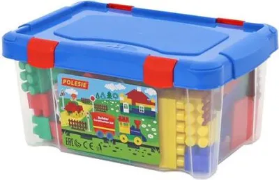 Obrázok produktu pre Polesie 50472 Stavebné Bloky 71 Ks Kontajner