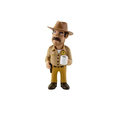 Productafbeelding van MINIX, Stranger Things Hopper PVC-figuur, 12 cm, geelgrijs