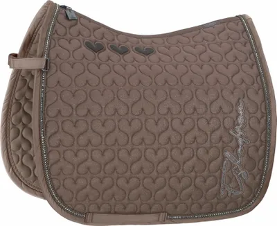 Produktbild von Eskadron Classic Sports Schabracke " Baumwolle Glitter Crystal " Form - Vielseitigkeit Farbe - deeptaupe