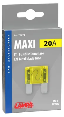 Obrázek produktu pro Lamelová pojistka Lampa Maxi , 12/32V - 20A