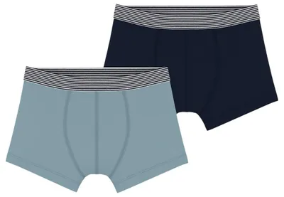 Produktbild von Kinder Boxershorts aus Baumwolle und Elasthan, einfarbig