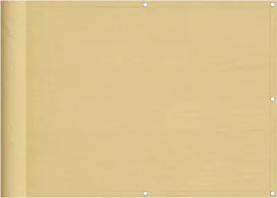 Obrázok produktu pre vidaXL Balkónová zástena na ochranu súkromia Piesočné farby 75x500 cm 100 % Polyester-Oxford