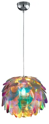 Immagine prodotto di Lampada a sospensione con paralume colorato, stile retrò, ideale per una cameretta