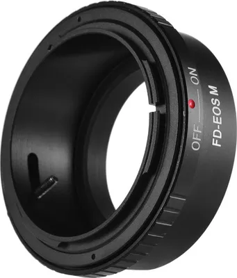 Obrázek produktu pro Adaptační kroužek FD-EOS M pro objektivy Canon FD k fotoaparátům Canon EOS M pro bezzrcadlovky Canon EOS M M2 M3 M5 M6 M10 M50 M100
