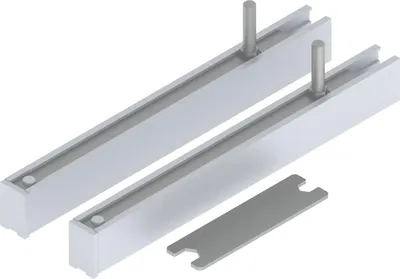 Produktbild von HELM 140 Tragprofil-Set ME minimale Einbauhöhe Aluminium
