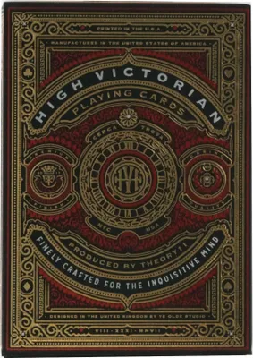 Produktbild von Spielkarten BICYCLE HIGH VICTORIAN RED 1 TALIA