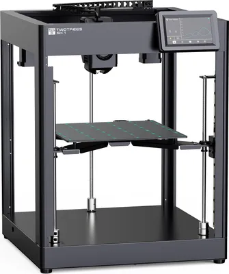 Produktbild von Two Trees SK1 3D-Drucker, 700 mm/s Hochgeschwindigkeitsdruck, kompatibel mit Klipper-Firmware, WLAN-Fernbedienungsunterstuetzung, Z-Tilt-Autonivellierung und hochpraeziser Hochleistungs-Extruder mit Direktantrieb und PEI + PEY-Bauplattform 4.3