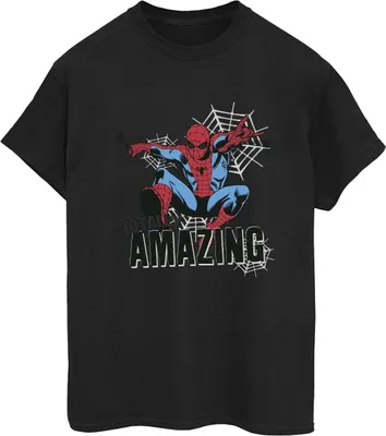 Produktbild von Marvel - "Amazing" T-Shirt für Damen BI34292 (M) (Schwarz)