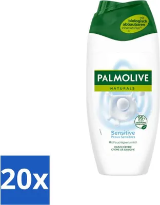 Produktbild von Palmolive Naturals - Duschgel - Sensitiv - Für empfindliche Haut - 250 ml - Vorteilspack - 20 Stücke