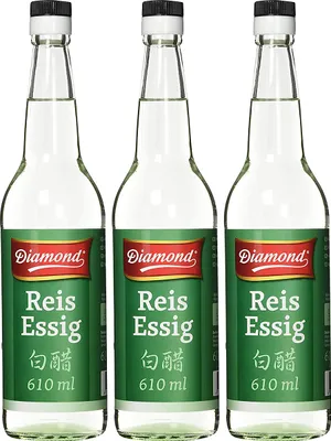 Produktbild von Diamond Reisessig 3 Prozent Säure milder Essig 610ml 3er Pack
