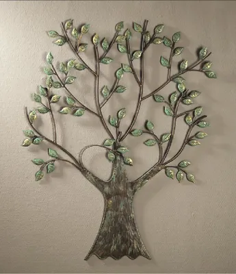 Produktbild von Gilde Metall Wandrelief Baum