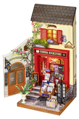 Zdjęcie produktu dla Puzzle 3D, Minicasuta Vienna Bookstore, RoLife, 290 elementów