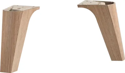 Produktbild von Fuß-Set DOVER-66 in Holzoptik