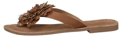 Image de Lazamani Nomi  Teenslippers - Cognac - Maat 40