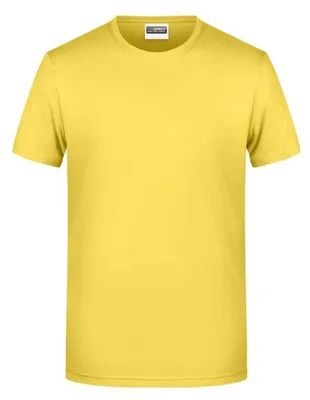 Image de James and Nicholson - T-shirt « Basic » pour homme LT2608 (S) (jaune)