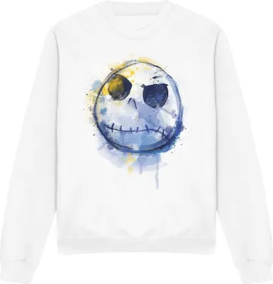 Imagen del producto de Sudadera "El extraño mundo de Jack" para hombre/mujer, uni, modelo TV3369 (talla M), color blanco