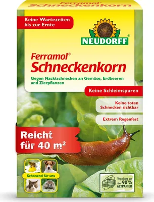 Produktbild von Neudorff Ferramol Schneckenkorn 200 g für 40 m² schonend für Tiere & regenfest