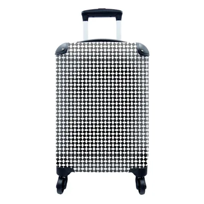 Produktbild von MuchoWow® Koffer Handgepäck Trolley Rollkoffer Kleine Reisekoffer mit 4 Rollen - Gestaltung - Geometrie - Muster - Cabin Size < 55x40x23 cm & 55x40x20 cm - Fotokoffer - Kabinenkoffer - Boardgepäck - Reise-Box - Reisekoffer - Reisegepäck - Koffer mit Bild - Trolley für Kinder