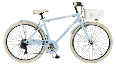 Immagine prodotto di Via Veneto Bici City Bike Milano Man 28” 6V Azzurro Pariolino Taglia 50