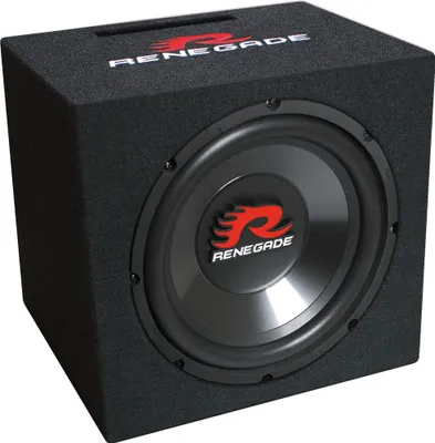 Zdjęcie produktu dla RENEGADE 30cm subwoofer bass reflex 300/600 Watt samochodowy głośnik niskotonowy skrzynia basowa RXV1200