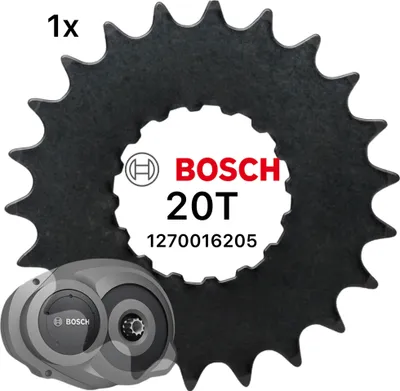 Produktbild von Bosch Ebike Active line Gen. 2 Antriebsritzel 20 Zähne Kettenblatt