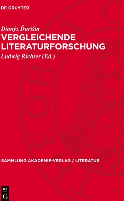 Produktbild von Vergleichende Literaturforschung