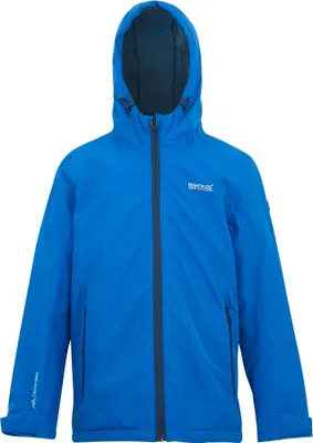 Produktbild von Regatta - "Frelton" Jacke, wasserfest für Kinder RG12340 (104) (Schnorchel-Blau/Dunkel-Jeansblau)