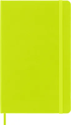 Produktbild von Moleskine Notizbuch, Format Large/A5, mit Linien, Hardcover, Limettengrün