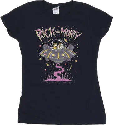 Produktbild von Rick And Morty - T-Shirt für Damen BI37990 (M) (Marineblau)