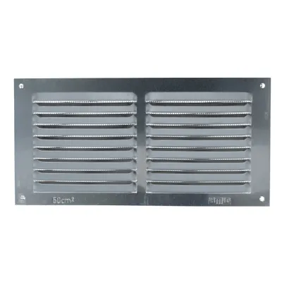 Immagine prodotto di Griglia di ventilazione in alluminio con rete Pannello di ventilazione Zanzariera 100x200 mm