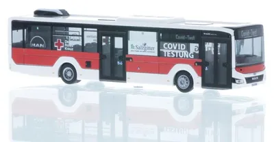 Produktbild von Rietze 75347 - 1/87 MAN Lion's City 12 ´18 DRK KV Braunschweig-Salzgitter - Neu