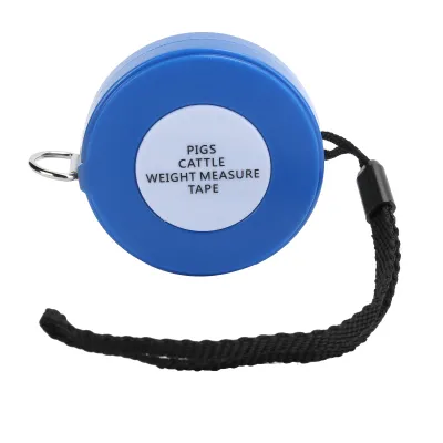 Produktbild von Pig Weight Measuring Tape, zuverlässiger Tiergewichtmesser, 2,5 m Metermaß, für Schweine und Rinder, langlebiges Farmzubehör