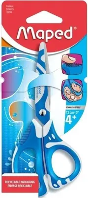 Produktbild von Zenoa fit 13cm blau MAPED Schere