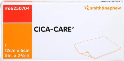 Immagine prodotto di CICA-CARE 12cmx6cm piastra sottile in gel di silicone per il trattamento delle cicatrici, 1 pz GPA
