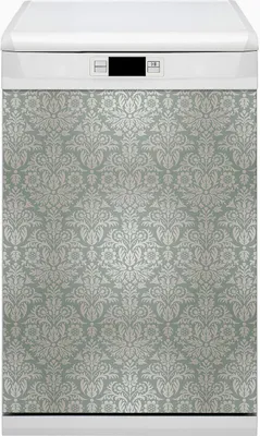 Produktbild von Küche Dekorative Magnete  Magnet Folie für Geschirrspüler 45x80 cm   - Blumenmuster