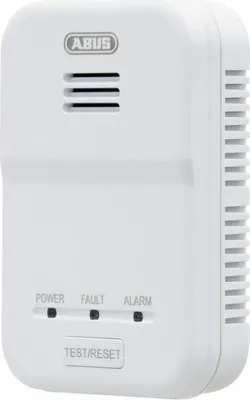 Image de Détecteur de fumée ABUS GWM100ME, Connectable jusqu'à 10 appareils, Alarme 85 dB, Pile lithium 10 ans,  EN50194-1:2009