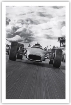 Produktbild von Poster - Poster ohne Rahmen - Formel 1 Schwarz und Weiß - 61x91,5 cm - Wand Bild - Wanddeko - Wandbilder - Kunstposter - Wandposter - Bilder - Kunstdruck - Wanddekoration - Wandbild - P2XPA61x91-4127