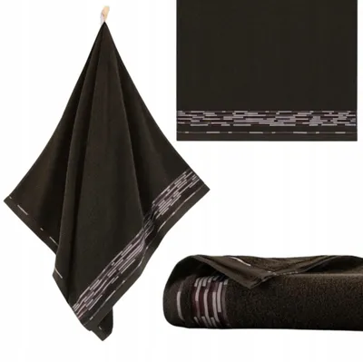 Obrázek produktu pro Bavlněný froté ručník 70 x 140 cm hnědý