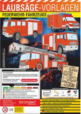 Obrázok produktu pre Šablóny na vyrezávanie hasičských vozidiel