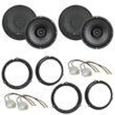 Produktbild von MB QUART QX165 2-Wege Koaxial 3 Ohm Lautsprecher Einbauset für Ford C-Max DXA