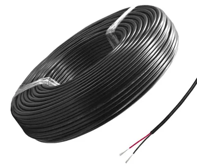 Obrázok produktu pre Elektrický kábel, PVC kábel, 2-vodičový, 20 m, č. 18, bezkyslíkatý medený vodič