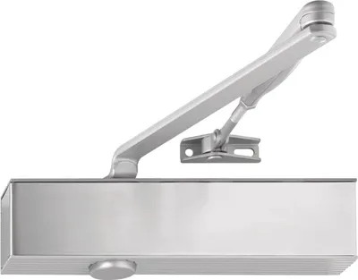 Image de Ferme-porte TS 20, EN 2/3/5 m. Tringle, argent RAL 9006