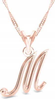 Produktbild von Vergoldete Roségold Halskette M, Silber 925 Qualität